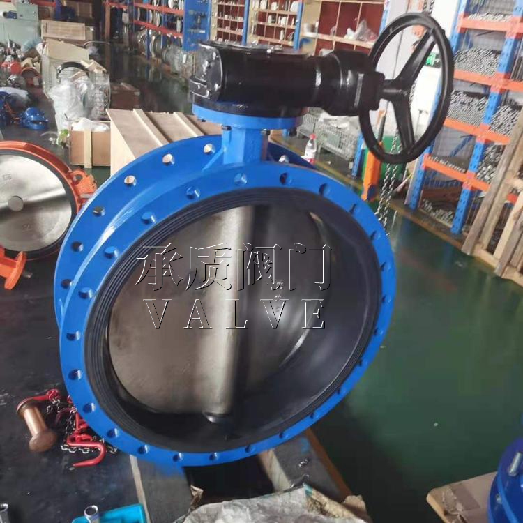 D341X蜗轮法兰蝶阀(图2) D341X蜗轮法兰蝶阀2