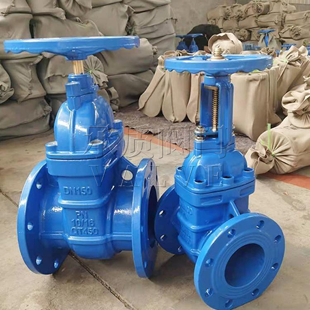 Z45X暗杆弹性座封闸阀(图2) Z545X大口径软密封闸阀2
